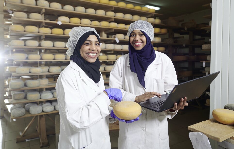 diversity image of pharmaceuticals workers