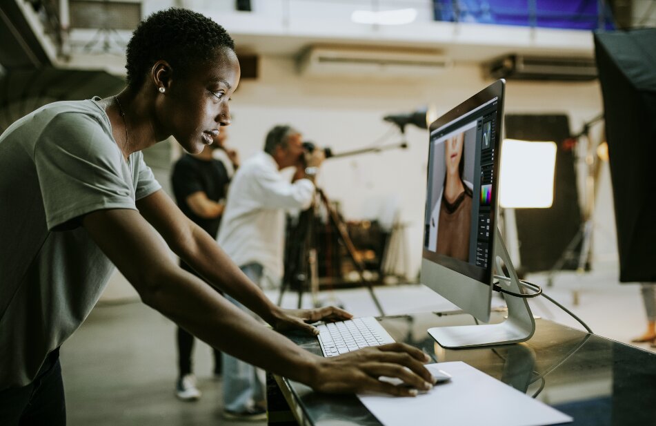 image of a technology industry worker