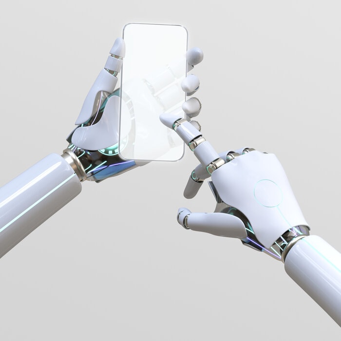 AI robot using digital tech